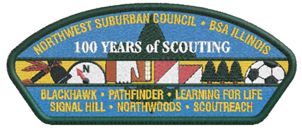 The shoulderpatch for the Northwest Suburban Council